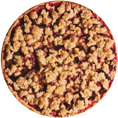 Gluten Free Cherry Streusel Pie